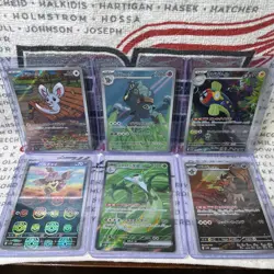 Pokemon Black Bolt sv11B Lot of 6 Cards (4 AR’s, 1 SR & 1 Master Ball) Japanese - Image 1