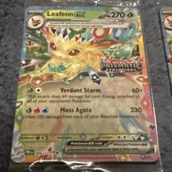 Prismatic Evolutions Surprise Box Stamped EX Promo Cards 9/9 Complete Set Sealed - Image 2