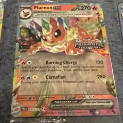Prismatic Evolutions Surprise Box Stamped EX Promo Cards 9/9 Complete Set Sealed - Image 3