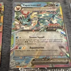Prismatic Evolutions Surprise Box Stamped EX Promo Cards 9/9 Complete Set Sealed - Image 4