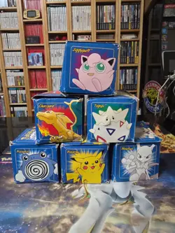 Pokemon Charizard Nintendo 23k Gold Plated Burger King 6 Trading Card Box - Image 1