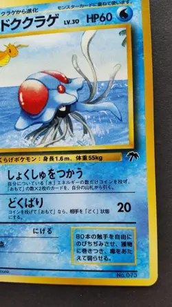 Tentacruel Pokemon Card Japanese Nintendo Rare No.073 Southern Islands Promo F/S - Image 4