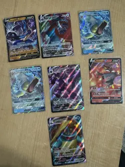 Pokemon TCG NM Lot, Rare, Vintage, Holo, EX, V, V Max, V Star Card Lot 14 Cards - Image 3
