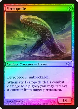 Ferropede FOIL Fifth Dawn NM Artifact Uncommon MAGIC GATHERING CARD ABUGames - Image 1