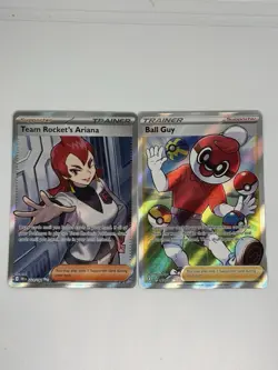 Pokemon (5) Card Lot Card Holo Trainer Full Art UR Lillie's Determination & More - Image 4