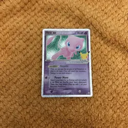 Mew EX 88/92 Celebrations Classic Collection Holo Card Near Mint Condition - Image 2