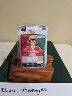 One Piece CCG English Sealed Deck Monkey D. Luffy Card Game - Image 1