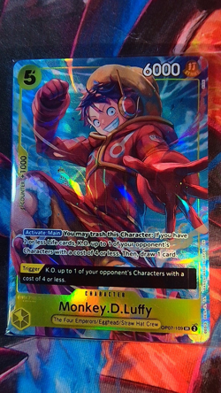 Monkey.D.Luffy (Illustration Box Vol.3) OP07-109 One Piece Promotion Cards Foil - Image 1