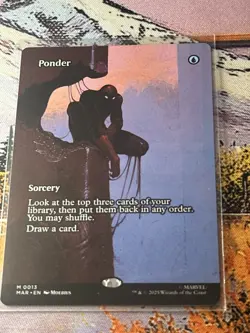 Ponder Spider-Man Mtg Magic The Gathering Marvels Spider-Man - Image 1