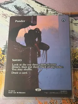 Ponder Spider-Man Mtg Magic The Gathering Marvels Spider-Man - Image 2