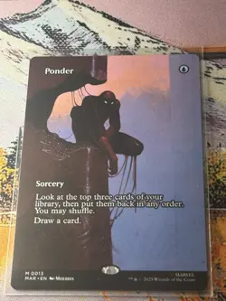 Ponder Spider-Man Mtg Magic The Gathering Marvels Spider-Man - Image 3