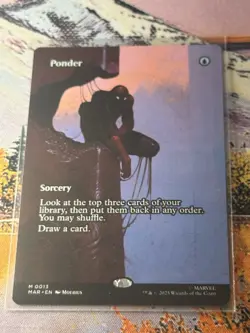 Ponder Spider-Man Mtg Magic The Gathering Marvels Spider-Man - Image 4