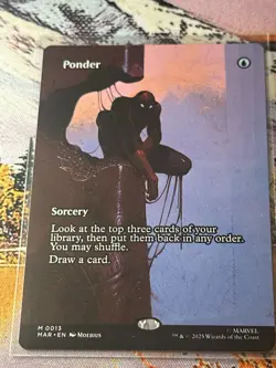 Ponder Spider-Man Mtg Magic The Gathering Marvels Spider-Man - Image 5