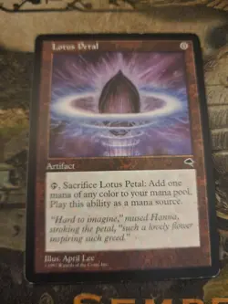 Tempest MTG 1 Lotus Petal Magic - Image 1