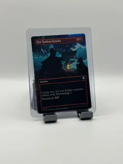 MTG, Fire Nation Attacks $3 ORDER MIN (Borderless) Avatar Last Airbender Regular - Image 1