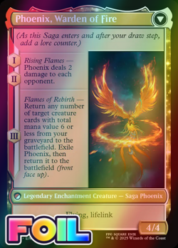 x1 Joshua, Phoenix's Dominant // Phoenix, Warden of Fire FOIL FIN MTG 229 1x - Image 2
