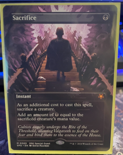 Sacrifice (Borderless) Special Guests Regular MTG NM Special Guest - Image 1