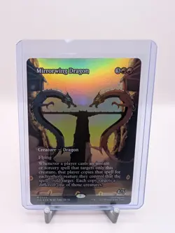 Mirrorwing Dragon [Borderless] #33 Magic Avatar: The Last Airbender Eternal Foil - Image 1