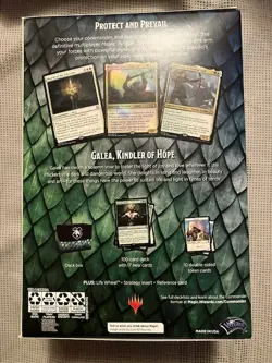 Magic The Gathering Dungeons and Dragons Commander Deck Aura of Courage Sealed - Image 2