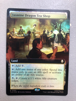 Mtg Magic Avatar Last Airbender Jasmien Dragon tea Shop Extended FOIL Eng NM - Image 1