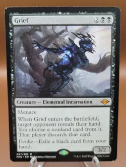 Grief x1 MTG Modern Horizons 2 Magic Light Play LP English - Image 1