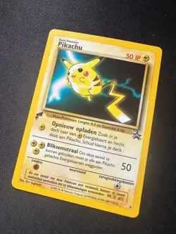 Pokemon 'Movie' Pikachu Dutch Pikachu World Collection 2000 Promo 4 - Image 2