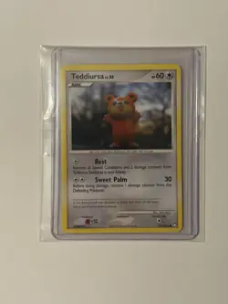 Teddiursa - 105/123 Mysterious Treasures - Pokemon TCG - 2007 - Lightly Played! - Image 1