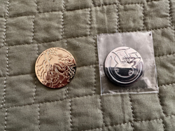 Pokemon TCG lot of 36 Official Coins Jumbo Standard and Metal (no duplicates) - Image 3