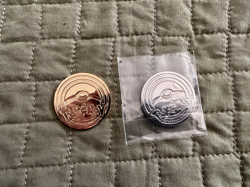 Pokemon TCG lot of 36 Official Coins Jumbo Standard and Metal (no duplicates) - Image 4