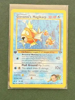 Pokemon Gym Challenge 1st Magikarp Misty And Giovanni + Brock’s lickitung - Image 1