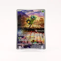 Teal Mask Ogerpon SVP123 Twilight Masquerade POKEMON CENTER ETB Promo NM/LP - Image 1