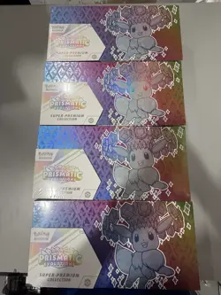 Pokemon Scarlet Violet Prismatic Evolution Super Premium Collection Box - Image 1