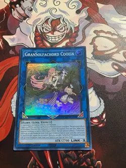 Yugioh GranSolfachord Coolia Cyberstorm CYAC-EN049 Access Super Rare - Image 1