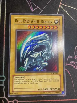 Yu-Gi-Oh! - Blue-Eyes White Dragon (SDK-E001) - VLP with crease 💎 - Image 1