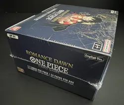 ONE PIECE OP-01 OP01 ROMANCE DAWN BOOSTER BOX (ENGLISH) WHITE BOTTOM SEALED - Image 5
