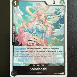 Shirahoshi OP05-082 R Awakening of the New Era - ONE PIECE Card Game English - Image 2