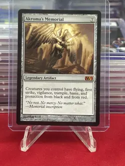 Akroma's Memorial M13 Mythic Card MTG Magic The Gathering - Image 1