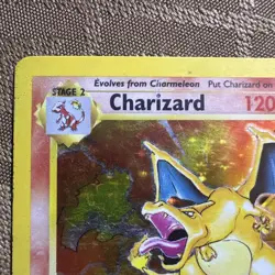 Pokemon TCG Charizard 1999 Holo Rare Card 4/102 Base Set Unlimited - Image 3