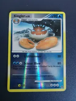Pokemon Card Kingler 20/106 D&P Great Encounters Reverse Holo Rare - Image 1