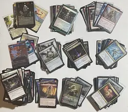 140 card MTG Magic Mostly Japanese Rare/Mythic Lot + Bonus Of About 250 C/U - Image 1