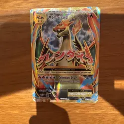 Pokemon TCG Mega-Charizard-EX Evolutions Holo Full Art Ultra Rare Card 101/108 - Image 1