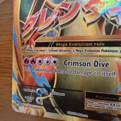 Pokemon TCG Mega-Charizard-EX Evolutions Holo Full Art Ultra Rare Card 101/108 - Image 3