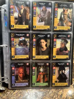 Star Wars - Young Jedi - CCG Card Game Album Unplayed Album 140 Cards Lot #3 - Image 1