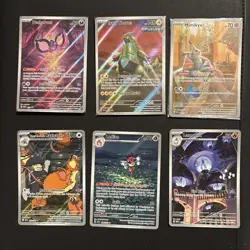 Pokemon Full Art Lot 6 Cards Total. 1 Day Only Sale. Lot B - Image 1