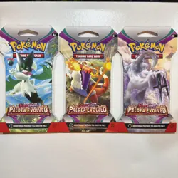 Set of 3 Scarlet & Violet Paldea Evolved Sleeve Booster Packs - 30 Cards Total - Image 2