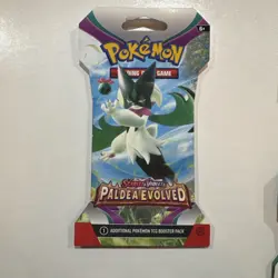 Set of 3 Scarlet & Violet Paldea Evolved Sleeve Booster Packs - 30 Cards Total - Image 4