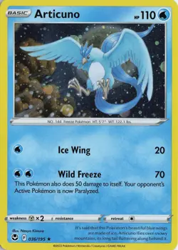 Articuno (Cosmos Holo) holo Promo - Miscellaneous Cards & Products #036/195 NM - Image 1