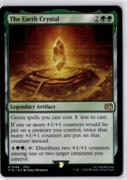 The Earth Crystal Final Fantasy Regular NM R 0184 - Image 1