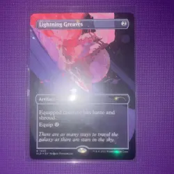 Lightning Greaves (1493) (Galaxy Foil) Secret Lair Drop Foil - Image 1