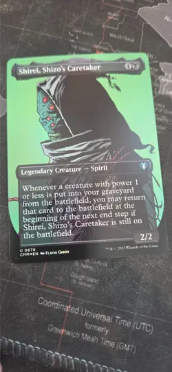 MTG Shirei, Shizo's Caretaker (Borderless) Foil - Image 1